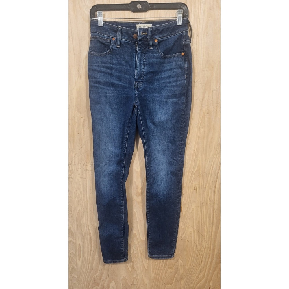 Madewell  Curvy High-Rise Skinny Jeans‎ Size 27 Made In Vietnam.
